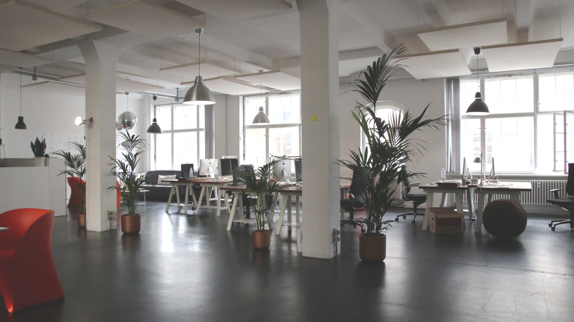 Office design conducive to a productive workforce