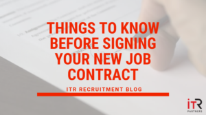 Things to know before signing your new job contract